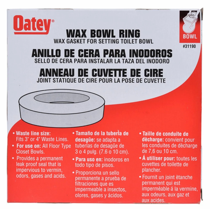 WAX GASKET WITH HORN (31190)