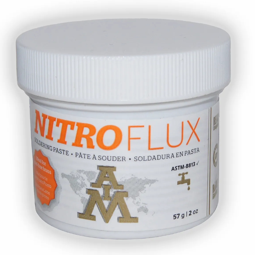 NITRO SOLDER PASTE FLUX  (No.5 56.7 Gr/ 2oz)
