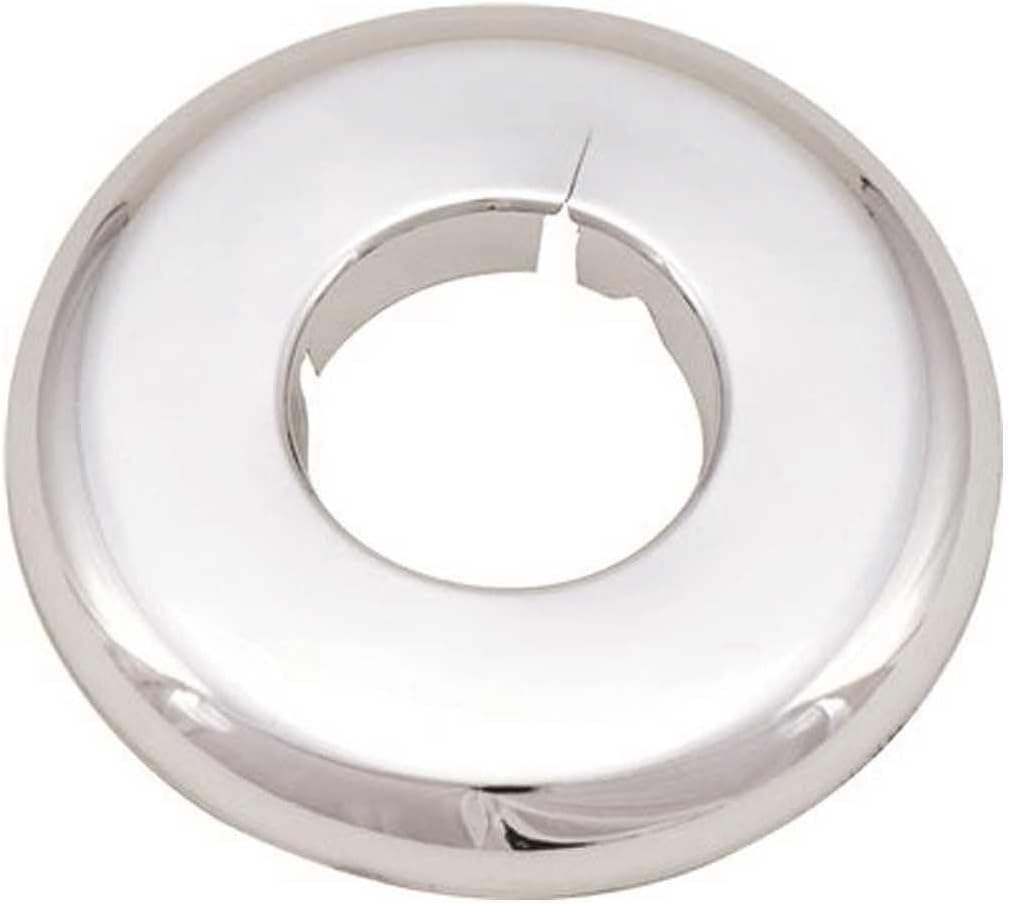 PLASTIC SPLIT WALL PLATE CHROME 1/2″