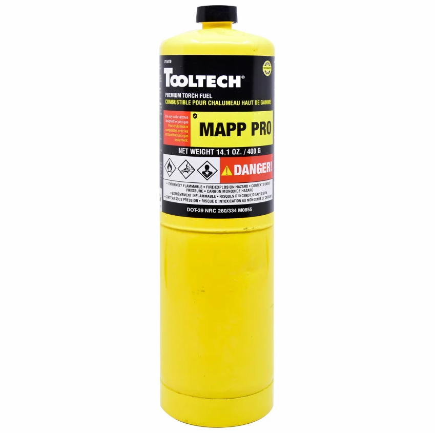 HAZ MAPP GAS HAND TORCH CYLINDER 14.1 1OZ (715070)