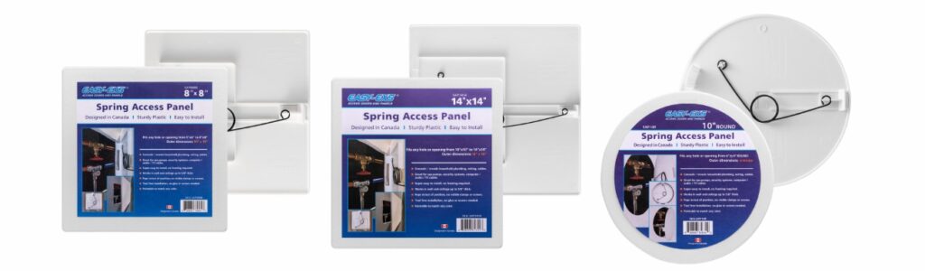 PLASTIC ACCESS PANEL SPRING