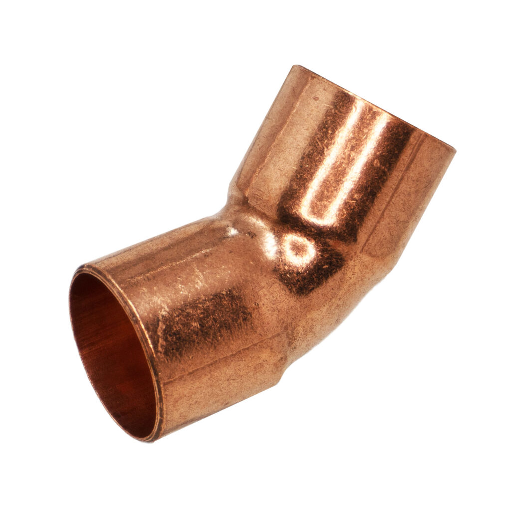 COPPER ELBOW 45°