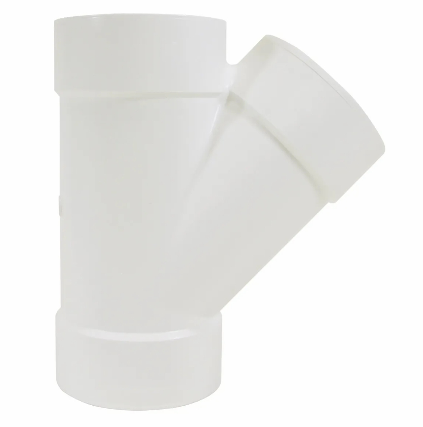 PVC SEWER WYE
