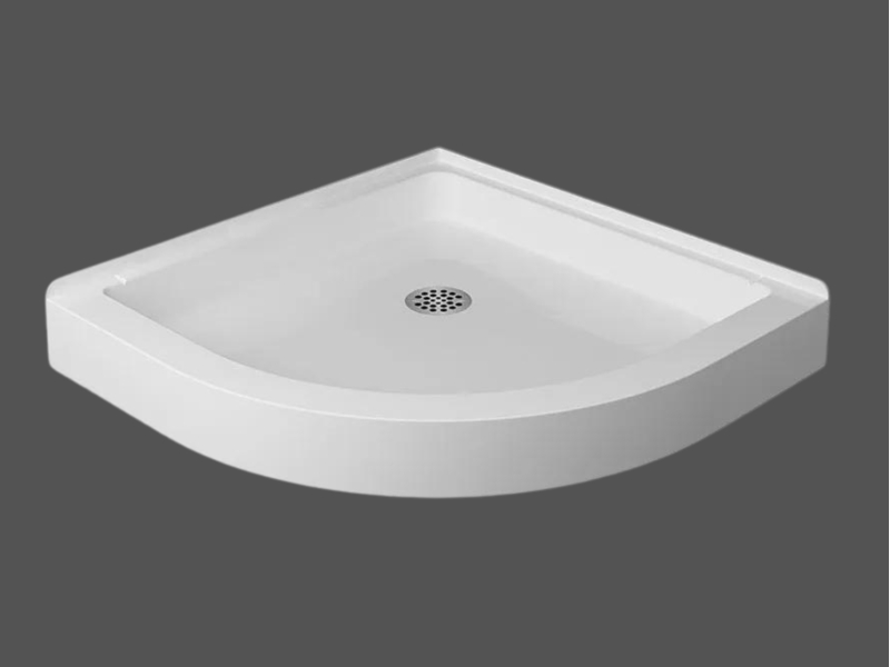 CORNER ACRYLIC SHOWER BASE