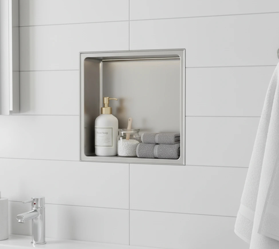 STAINLESS STEEL NICHE 12″X12″X3.94″