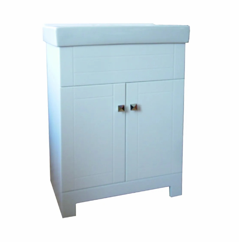 72″ MDF VANITY WITH QUARTZ COUNTERTOP, SINK & BACKSPLASH
