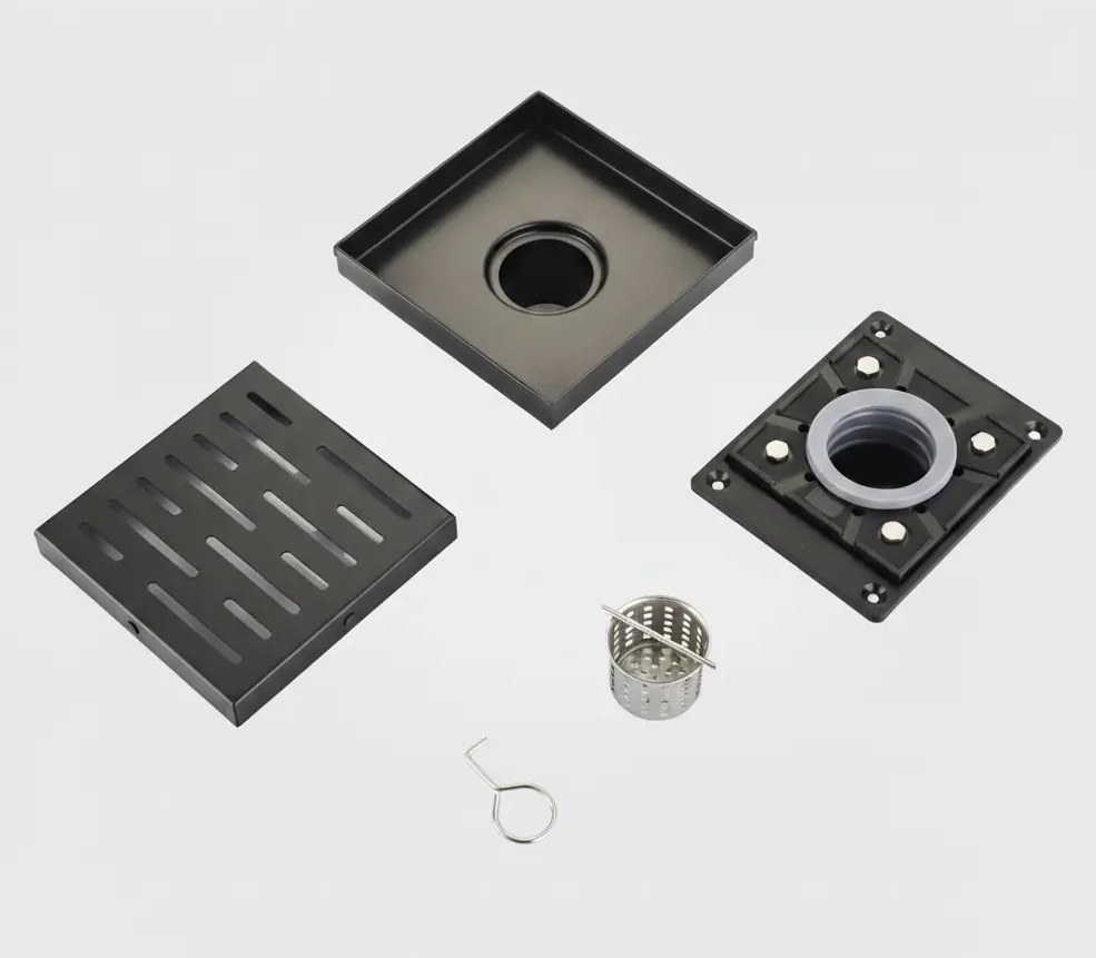 SHOWER DRAIN 2″ SQUARE