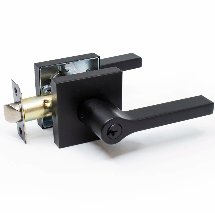 DOOR LOCK HEAVY DUTY BLACK
