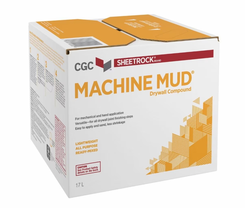 CGC ALL PURPOSE LITE DRYWALL COMPOUND (RED), READY-MIXED, 17L