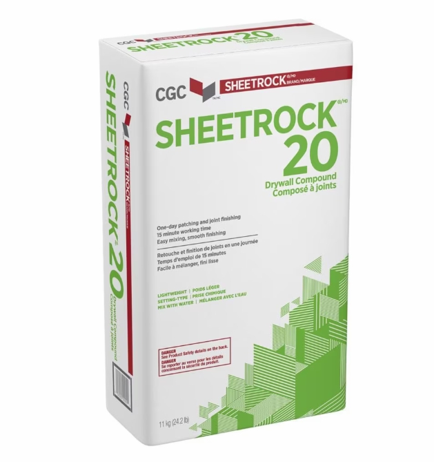 CGC SHEETROCK MACHINE MUD DRYWALL COMPOUND, READY-MIXED, 17L