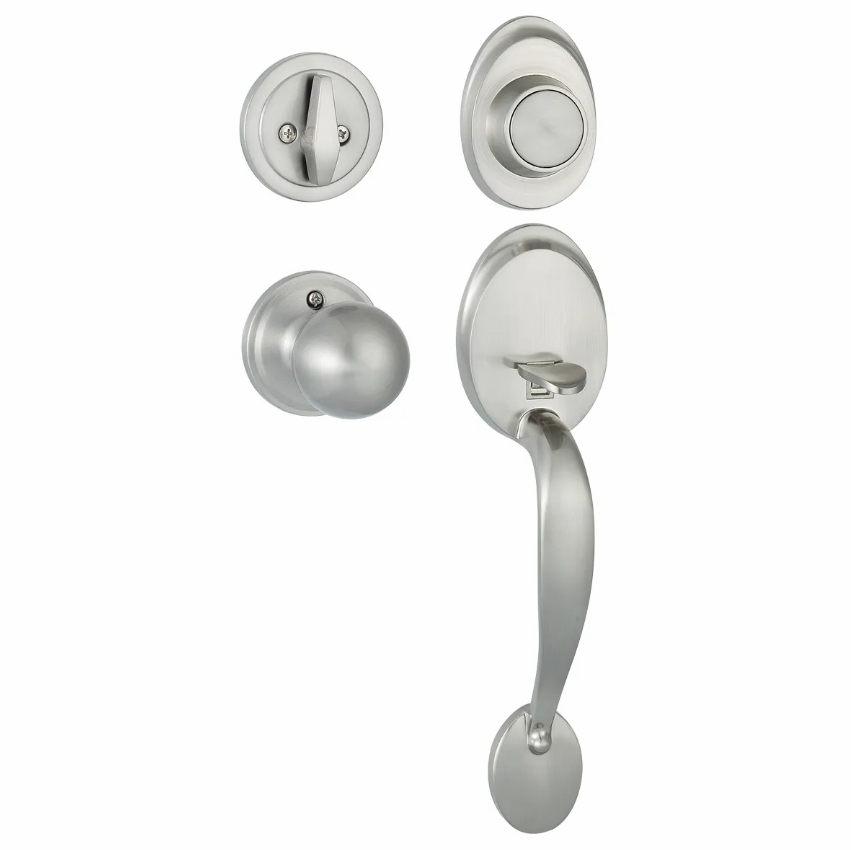 Door Lock Grip Teardrop Stainless Steel