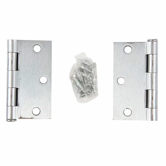 2 PCS DOOR HINGE 3INX3IN SQUARE STEEL