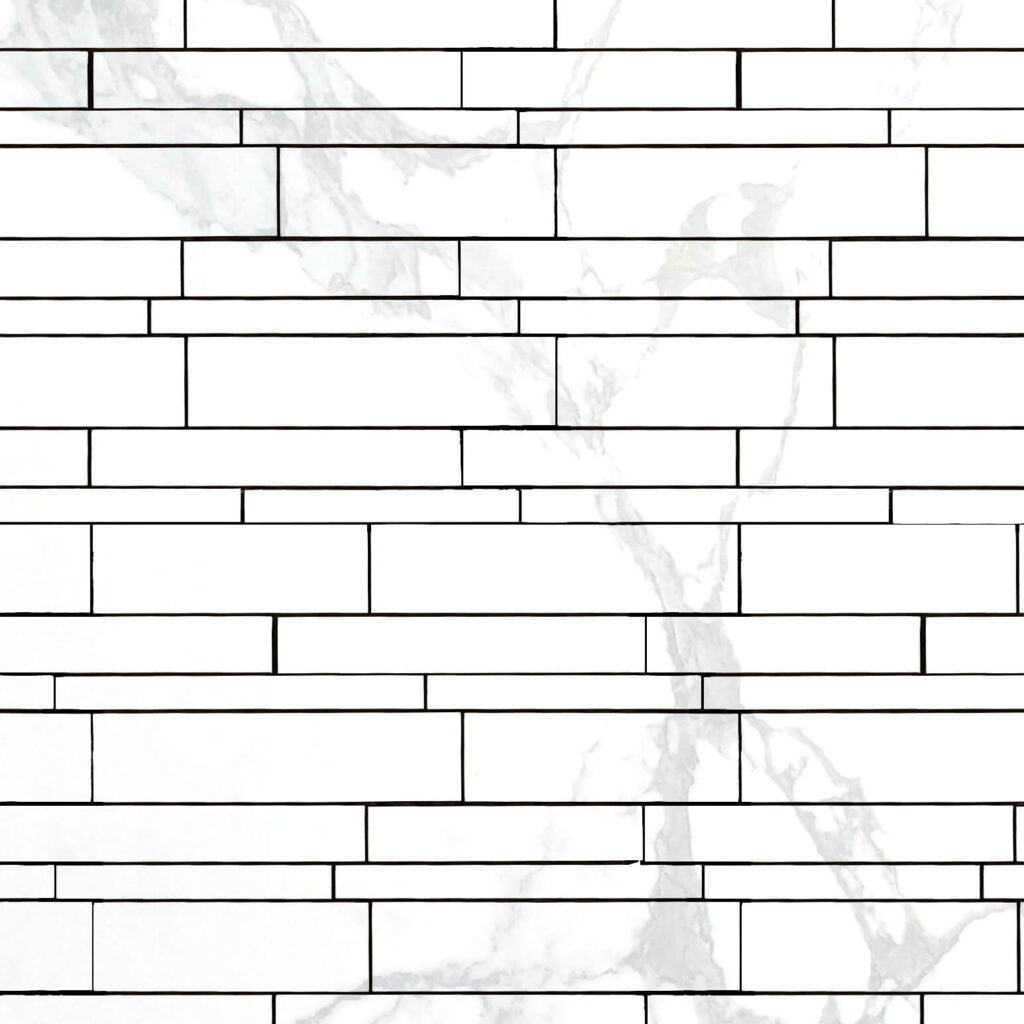 ROCKWOOD BIANCO 2X2 SQUARE MOSAIC ( PY6648)