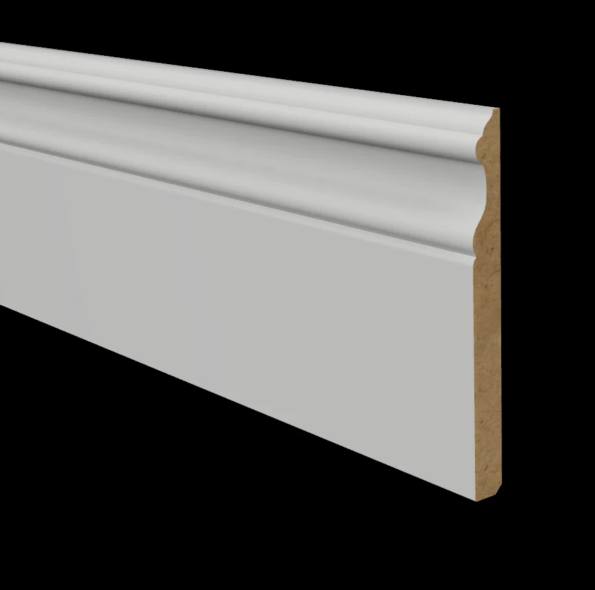 MDF COLONIAL BASEBOARD 3-7/8″ x 12FT