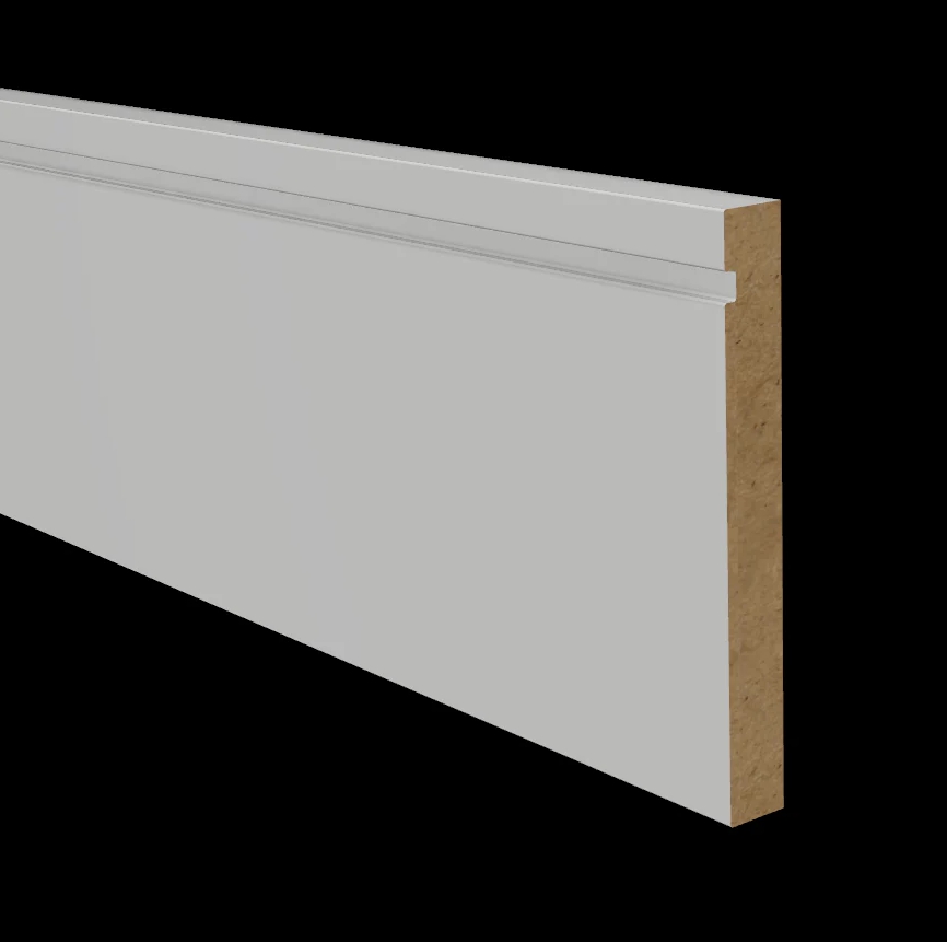 MDF FLAT STOCK BASEBOARD 5-1/4″ x 12FT