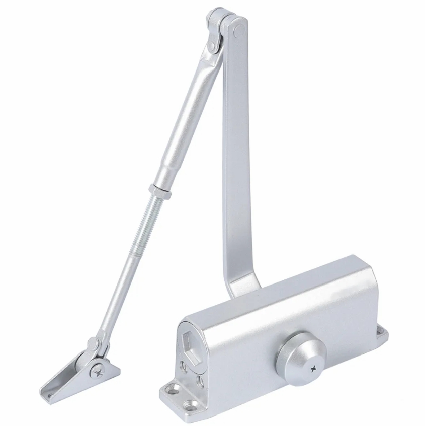 HEAVY DUTY ALUMINIUM DOOR CLOSER 45-90 LB (20-40KG)
