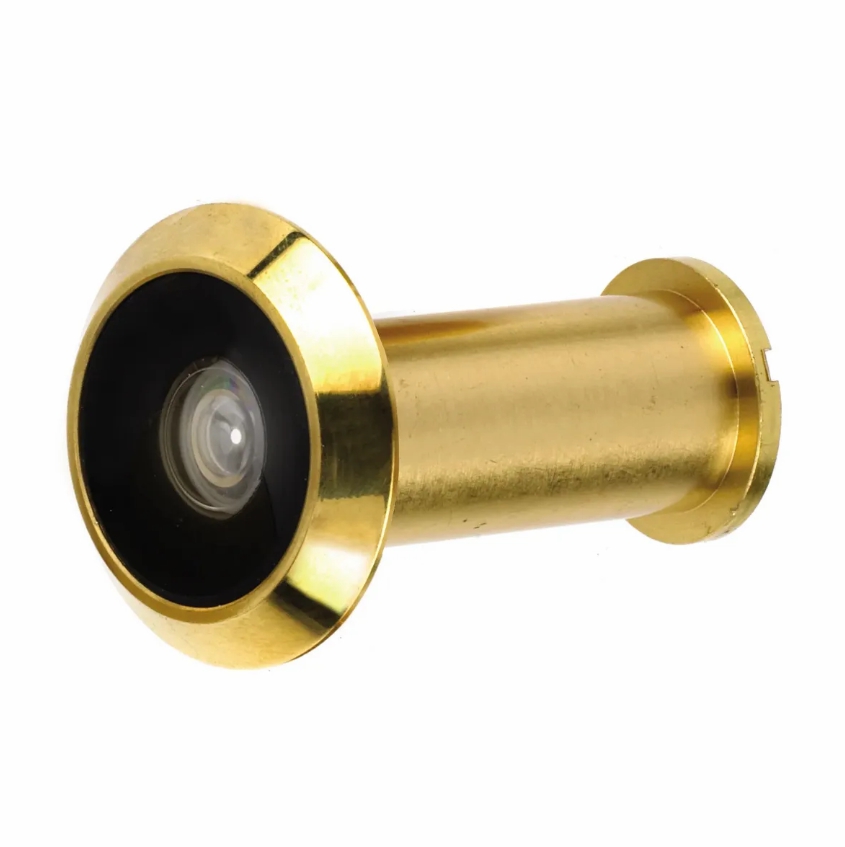 DOOR VIEWER 180 DEGREE POLISHED BRASS