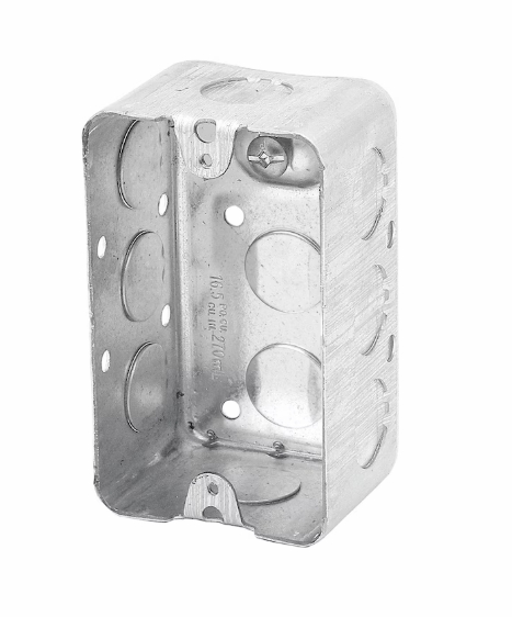 OCTAGON GANG BOX SOLID (54151-L)