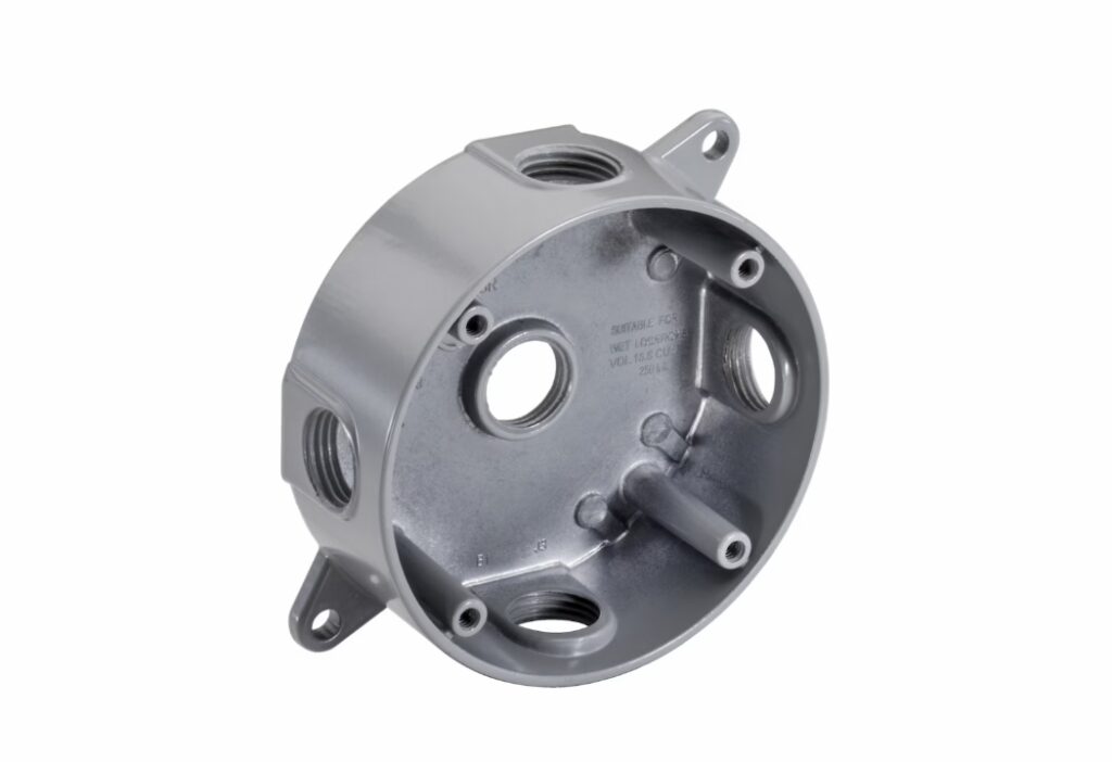 OCTAGON GANG BOX WITH VAP