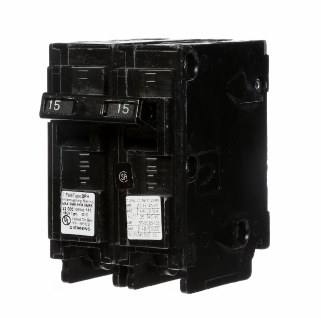 SIEMENS CIRCUIT BREAKER 20A (1-POLE)