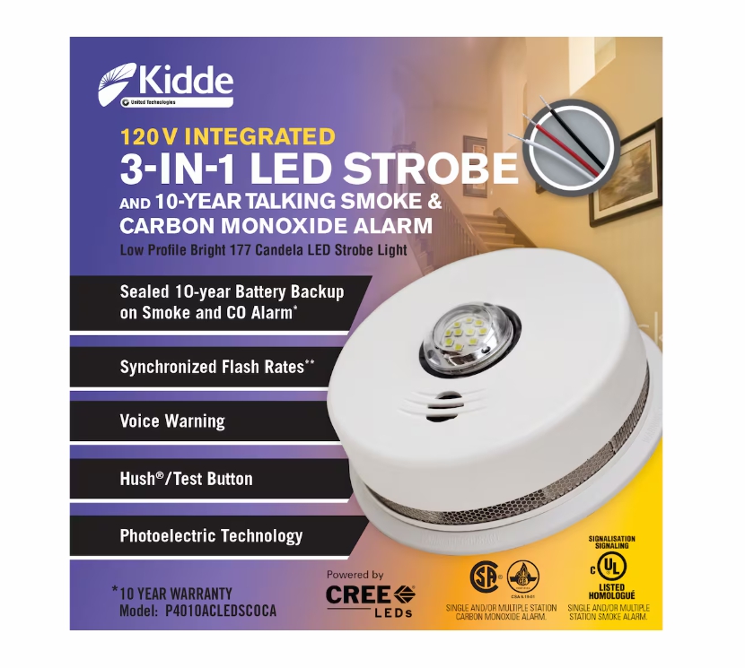 KIDDE 2 IN 1 SMOKE ALARM