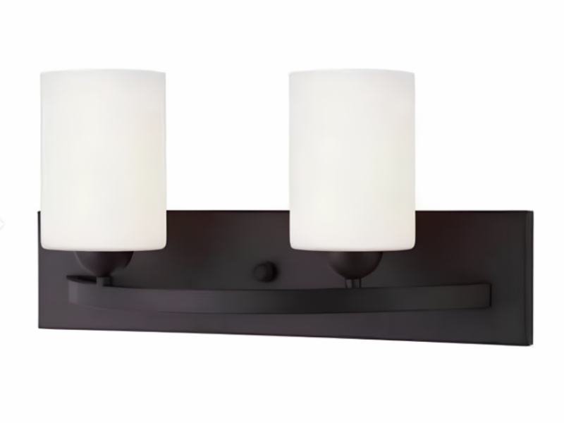 VANITY 2 LIGHT ROUND CHROME HAM-2B-CH