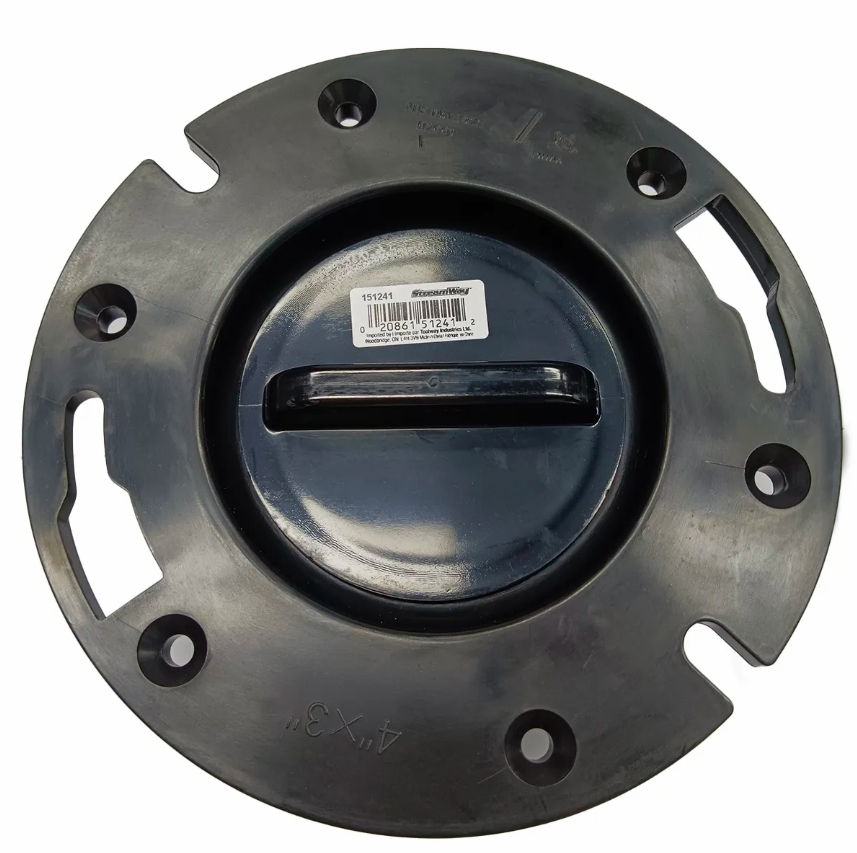 ABS TOILET FLANGE ADJUSTABLE MALE