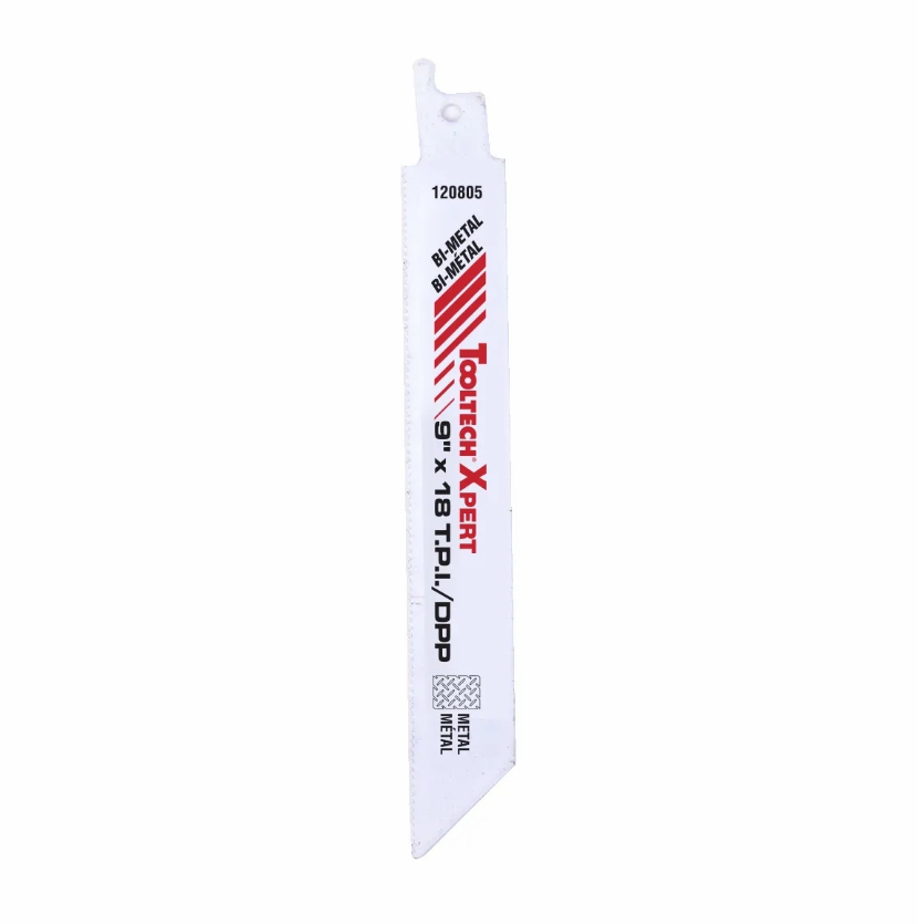 RECIPROCATING SAW BLADE 6IN 6T BI METAL HSS 2PC